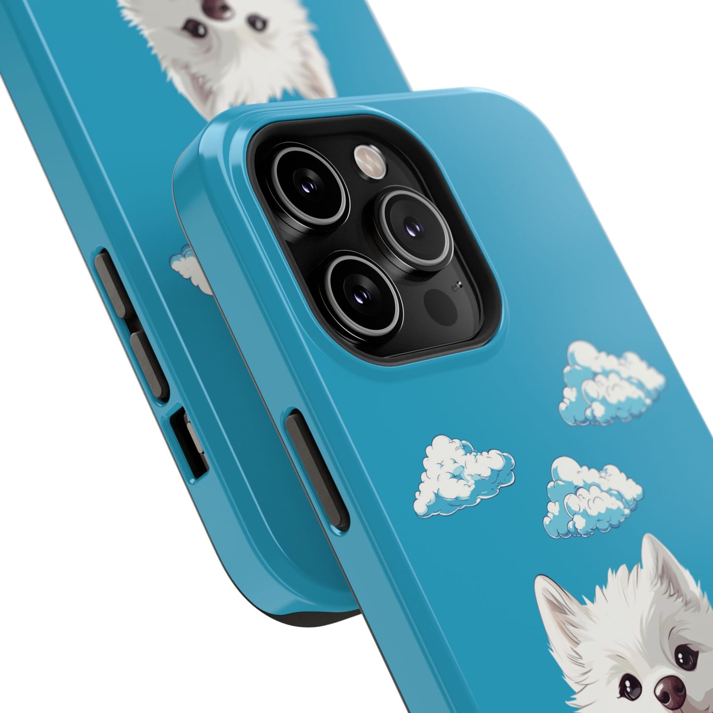 Pet Printed Impact-Resistant Cases | Dog | Samyoed | All Size of iPhone 14 & iPhone 15