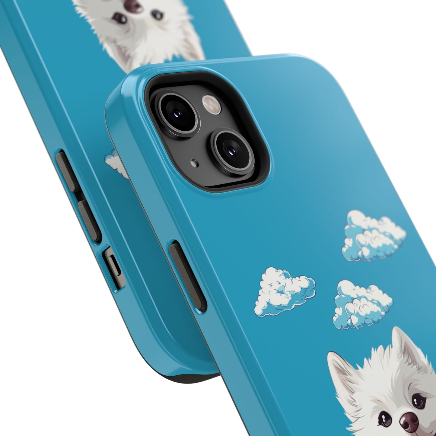 Pet Printed Impact-Resistant Cases | Dog | Samyoed | All Size of iPhone 14 & iPhone 15