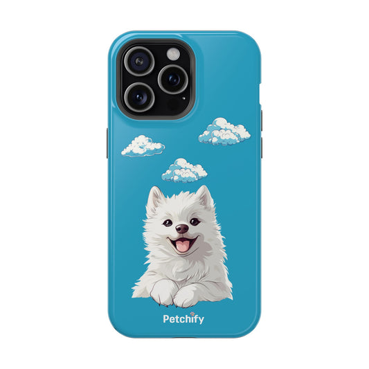 Pet Printed Impact-Resistant Cases | Dog | Samyoed | All Size of iPhone 14 & iPhone 15